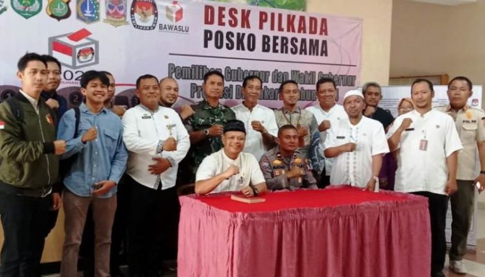 Kecamatan Kembangan Bentuk Posko Bersama Untuk Wujudkan Pilkada Tertib dan Aman