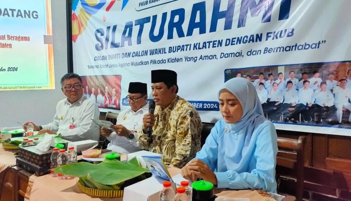 Janji Paslon Yogas, Anggarkan Rp1 Milyar untuk Operasional FKUB Klaten