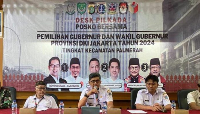 Posko Bersama di Kecamatan Palmerah Siap Sukseskan Pilkada 2024