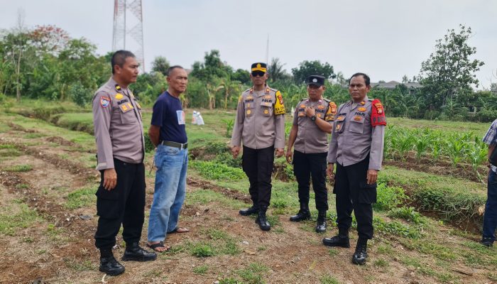 Polsek Kembangan Siapkan Lahan Kosong sebagai Ladang Pertanian, Dukung Program Ketahanan Pangan