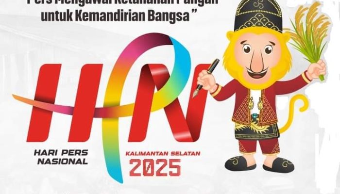 Kalsel Tuan Rumah HPN 2025: Logo Resmi Diluncurkan