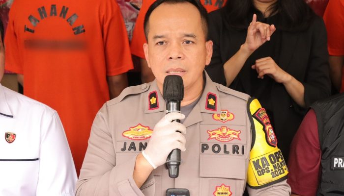 Tim Gabungan Polres Jakbar dan Polsek Cengkareng Amankan Pelaku Pemalakan Sopir Travel 