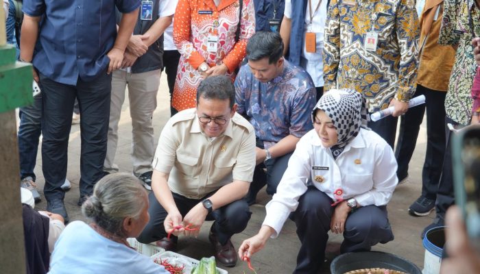 Jelang Nataru, Mendag RI Kunjungi Pasar Gedhe Klaten