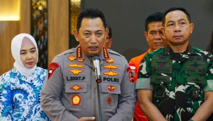 Kapolri Siapkan 141.443 Personel Gabungan untuk Amankan Natal dan Tahun Baru