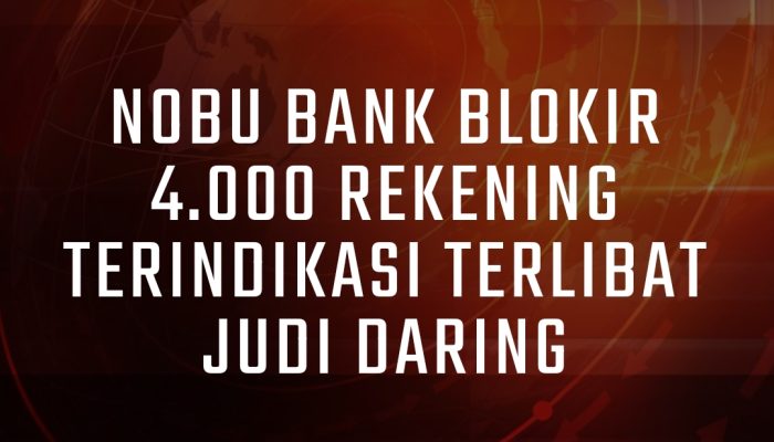 Diduga Direktur Bank Nobu  AMS Bekingi Judi Online, Publik Desak Aparat Usut Tuntas