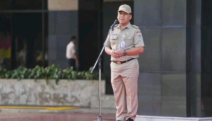 Wali Kota Jakbar Minta Jajaran Antisipasi Genangan di Musim Hujan