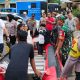 Polri Tanggap Bencana, Polsek Cengkareng Evakuasi Warga Terjebak Banjir