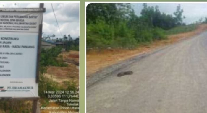 Terkait Pemberitaan Jalan Jembatan Melawi 2 – Sungai Raya – Natai Panjang, Ini Tanggapan Managemen PT. ERIAMAKMUR 