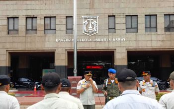 Satpol PP Jakbar Gelar Apel Razia Miras Jelang Ramadhan