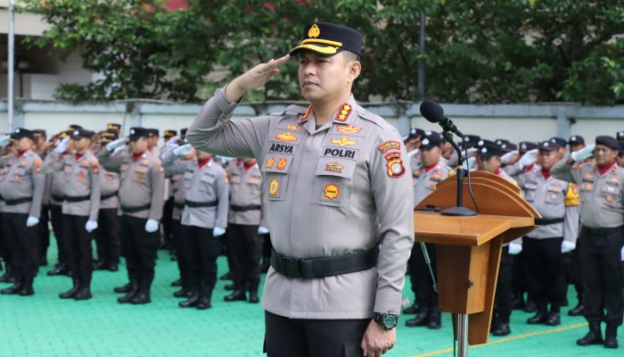 Polres Metro Jakarta Barat Gelar Upacara Hari Kesadaran Nasional, Ajak Personel Jaga Integritas dan Kinerja