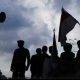 Mahasiswa Trisakti Gelar Aksi di Istana Negara Tuntut Penuntasan Tragedi 1998
