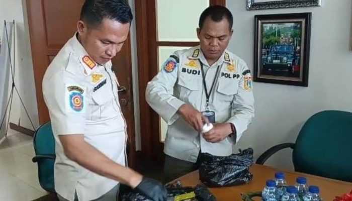 Satpol PP Jakbar Amankan Ribuan Butir Obat Terlarang Jenis Tramadol