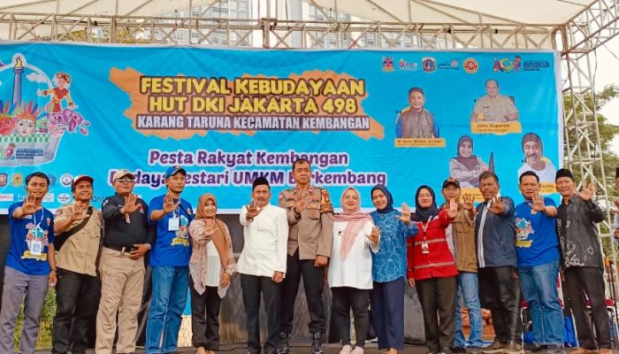 Buka Festival Kebudayaan, Lurah Kembangan Utara Dukung Kegiatan Karang Taruna