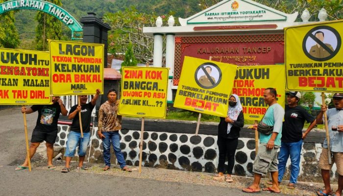 Warga Dukuh Jono Tuntut Pencopotan Kadus Diduga Langgar Asusila