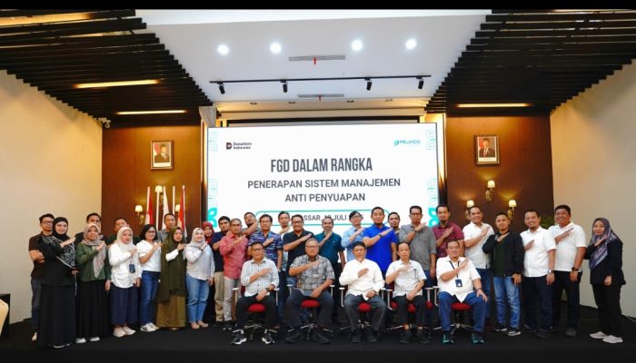 Upayakan Pelindo Bersih, SPJM Lakukan FGD Anti Penyuapan.