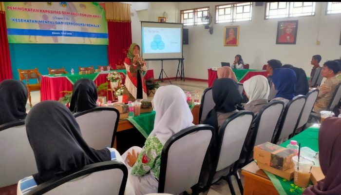 Tekan Perkawinan Dini, PPPA Klaten Bekali Forum Anak Pengetahuan Kesehatan Mental dan Reproduksi