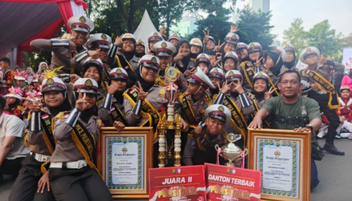 Gemilang di Ajang Pocil HUT Bhayangkara ke-79, SDN Duri Kepa 13 Buktikan Hasil Pembinaan Satlantas Jakbar