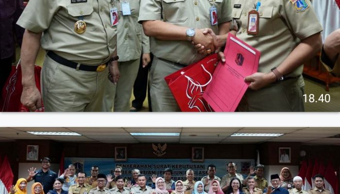 Rotasi dan Apresiasi di Balai Kota Jakarta Barat: Dua Camat Masuki Purna Bakti, Puluhan ASN Naik Pangkat