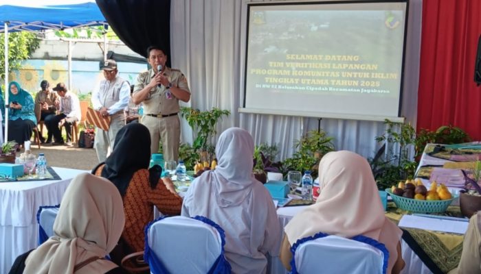 Tim Verlap Lomba Proklim Kementerian Lingkungan Hidup Kunjungi RW 02 Cipedak Jagakarsa