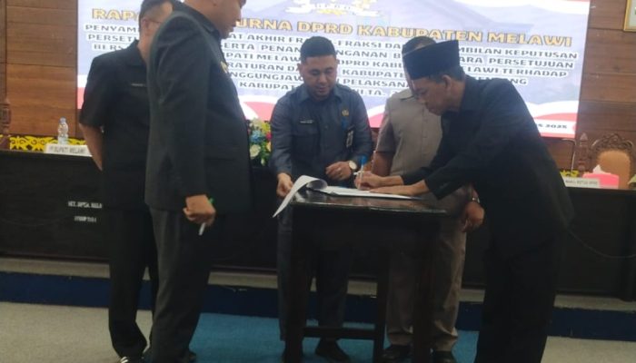 DPRD Kabupaten Melawi Setujui Raperda Pertanggungjawaban APBD 2024