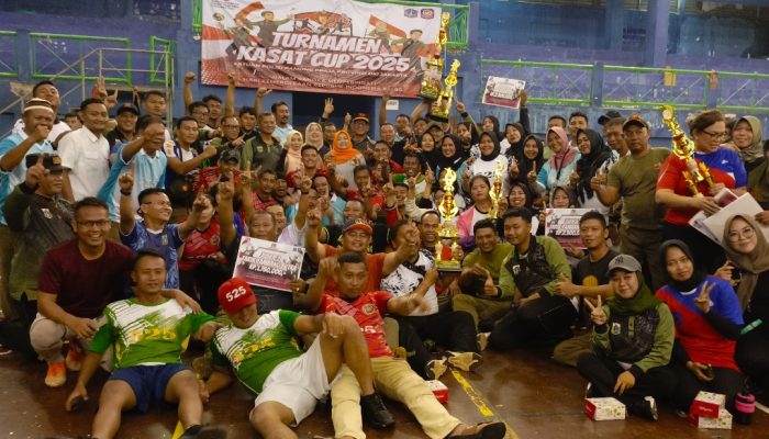 Satpol PP Jakut Raih Juara Umum Turnamen Kasat Cup 2025