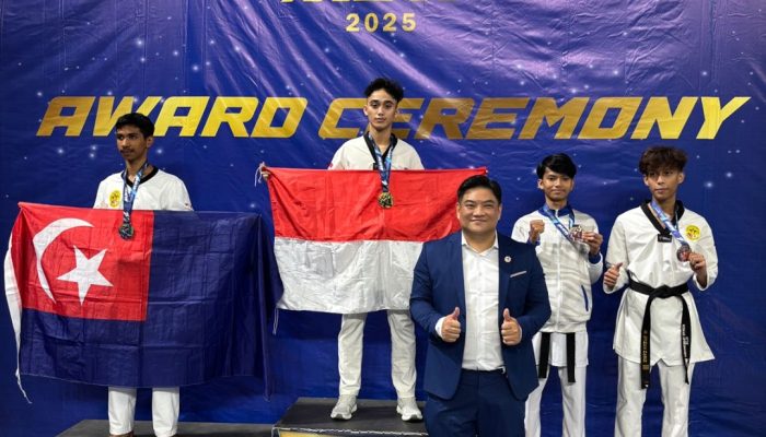 Bripda Petrus Harumkan Nama Polres Metro Tangerang Kota Lewat Taekwondo Dunia