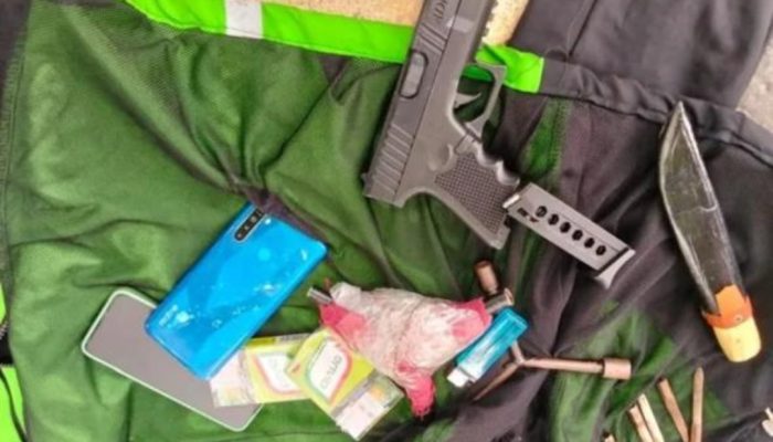 Berkat Kejelian Polisi Lalulintas, Pelaku Curanmor Bersenjata Api Berhasil Diringkus
