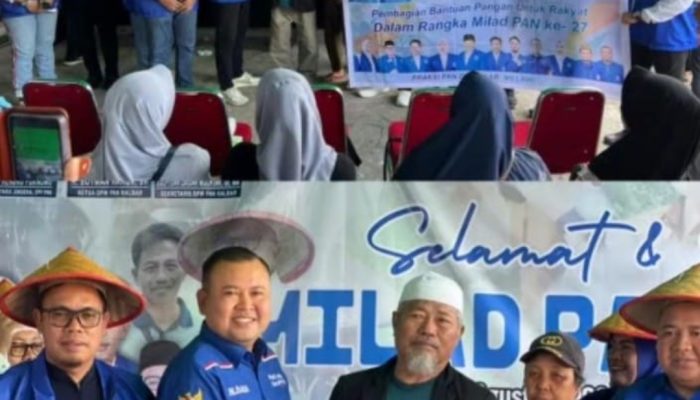 ​DPD PAN Melawi Gelar Baksos dan Peringati Milad ke-27