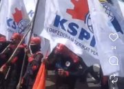Demonstrasi Buruh Besar Guncang Jakarta, Tuntut Hapus Outsourcing dan Tolak Upah Murah