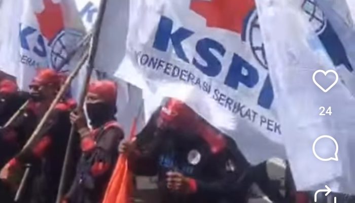 Demonstrasi Buruh Besar Guncang Jakarta, Tuntut Hapus Outsourcing dan Tolak Upah Murah