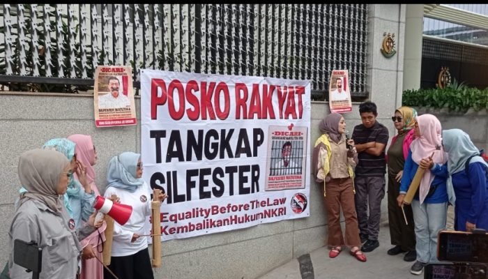 Aliansi Rakyat Menggugat Gelar Aksi dan Dirikan ‘Posko Rakyat’ di Depan Kejaksaan Agung, Tuntut Penangkapan Silvester Matutina