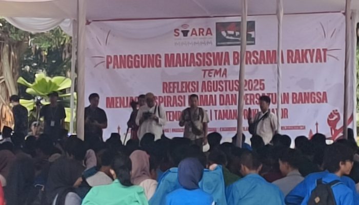 Aksi Damai Mahasiswa di Tugu Proklamasi: Perkuat Persatuan Ditengah Arus Digital