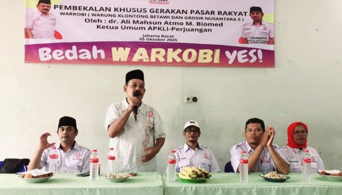 Wujudkan 20 Ribu Warkobi di Jakarta, Ketua Umum APKLi-P Perintahkan Operasi Tertorial Warung Kelontong