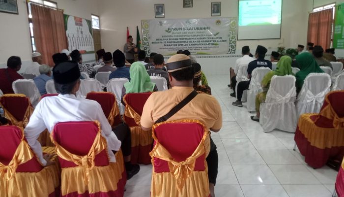 23 Ormas Islam di Klaten Sepakat Perkuat Ukhuwah dan Kerukunan Umat