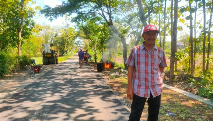 Kades Kaligayam Buka Suara Soal Aspal Viral, Pelaksana Gerak Cepat Perbaiki Kerusakan