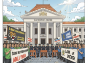 MA Digeruduk Dua Kubu Aksi Berseberangan: LSM Harimau Dukung Independensi Hakim di Kasus YMMA