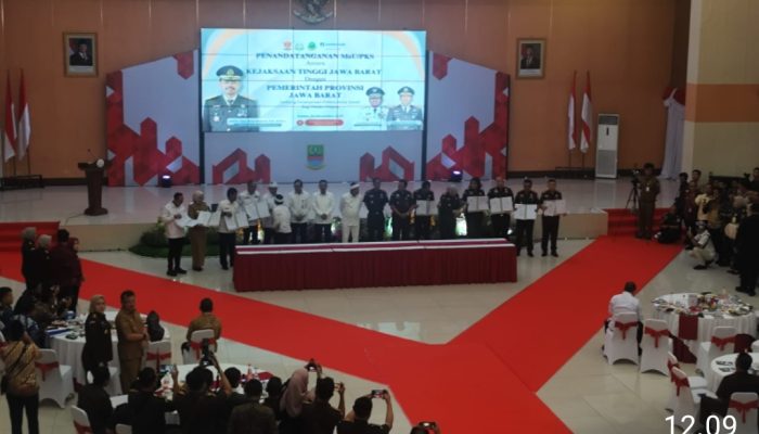 Jawa Barat Pelopori Penerapan Pidana Kerja Sosial: Kejati dan Pemprov Tandatangani MoU Implementasi KUHP Baru