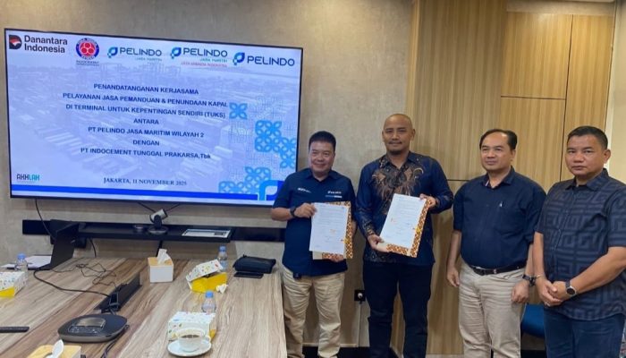 Pastikan Kelancaran Pasokan Semen, SPJM dan PT Indocement Tunggal Prakarsa, Tbk Teken Kerjasama