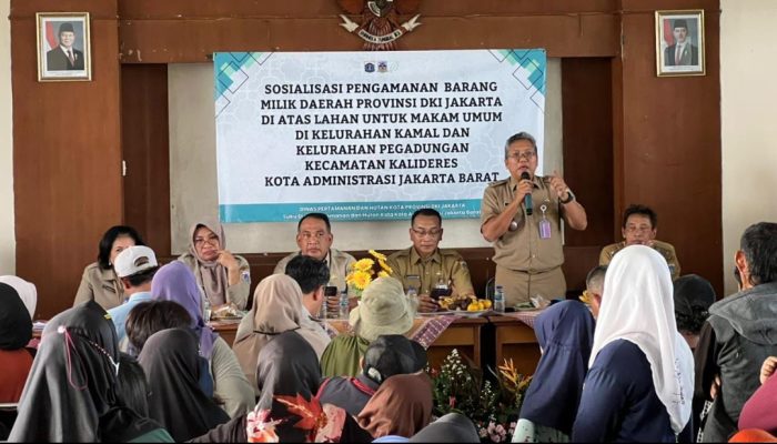 Pemkot Jakbar Sosialisasikan Penertiban Lahan Aset untuk TPU di Kamal dan Pegadungan