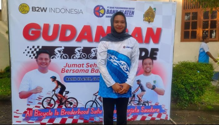 Gowes Bareng Gudangan Ride, Bank Klaten Dorong Semangat Sehat dan Majukan UMKM Lewat Kredit Bunga Ringan