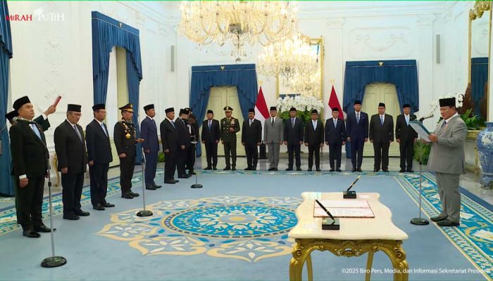 Resmi Dibentuk: Presiden Prabowo Lantik Komisi Percepatan Reformasi Kepolisian, Jimly Asshiddiqie Pimpin Tim Berisi Tokoh Hukum dan Eks Kapolri